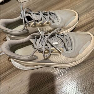 lululemon athletica Gray Athletic Shoes